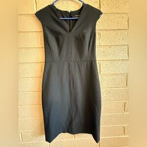 Ann Taylor Elegant Black Dress size 00P